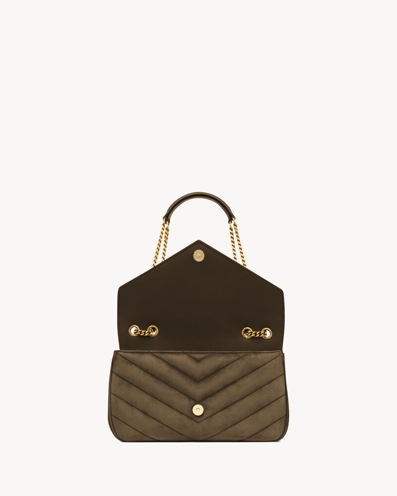 LOULOU medium in MATELASSÉ suede