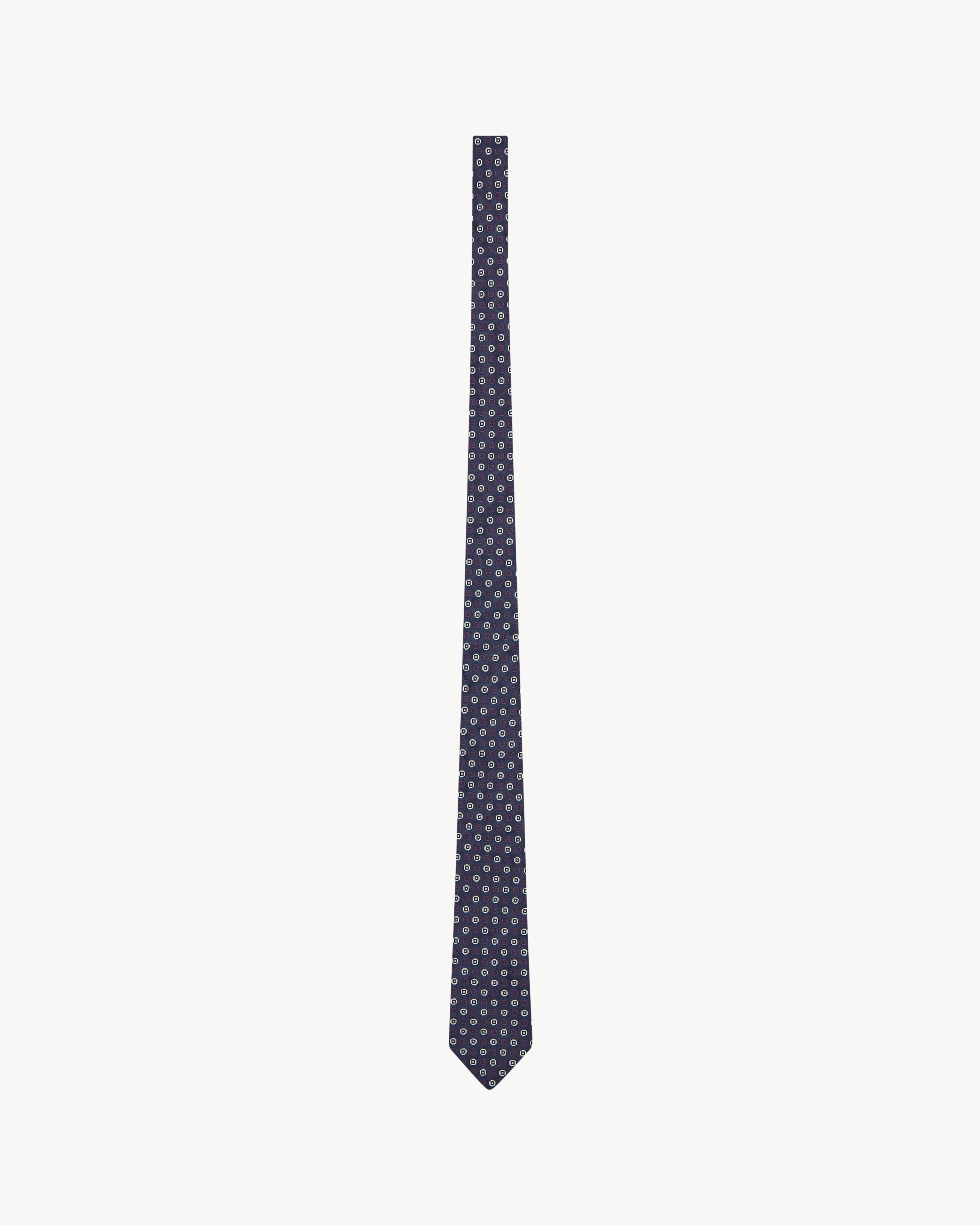 tie in silk jacquard
