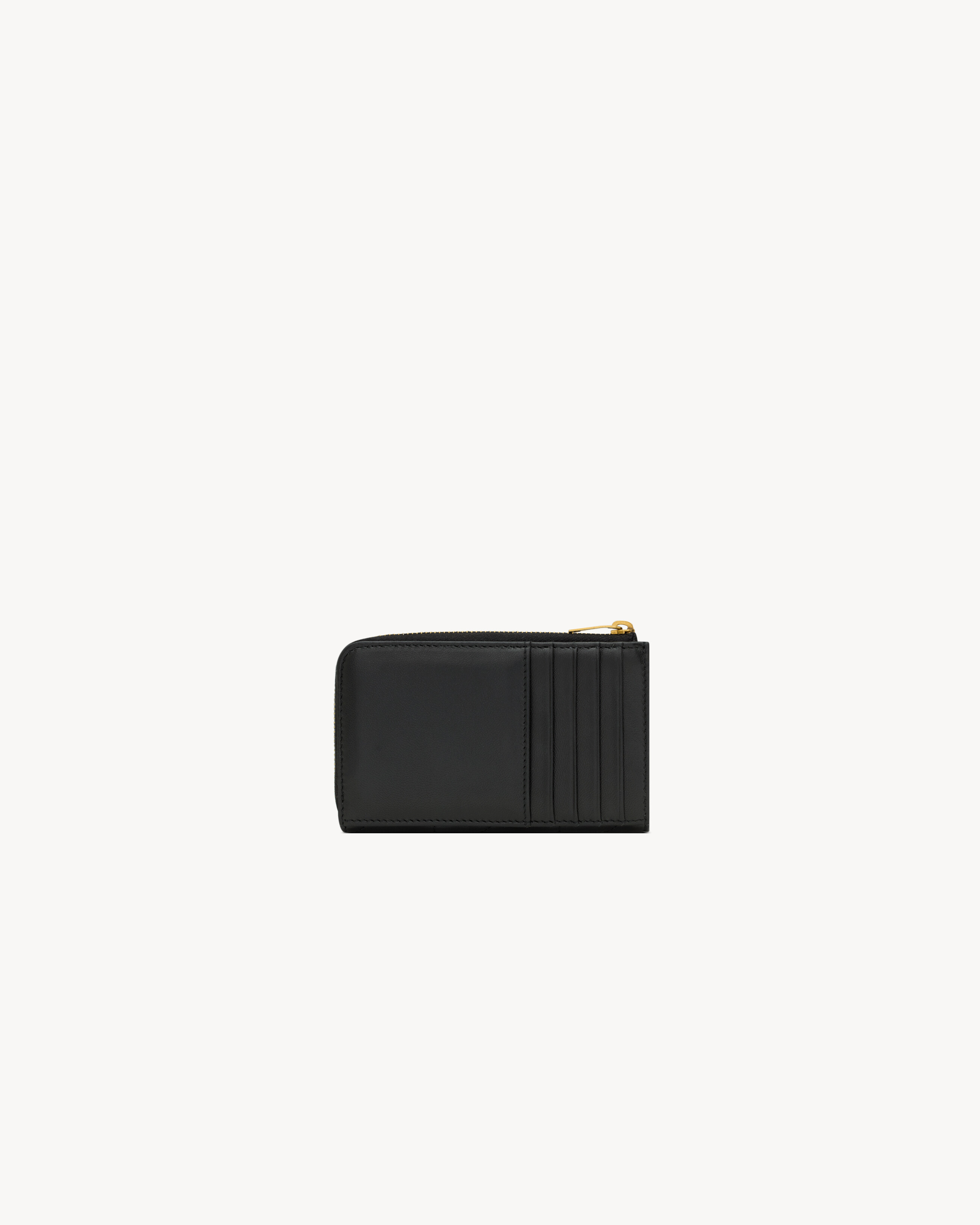 JAMIE zip card case in lambskin
