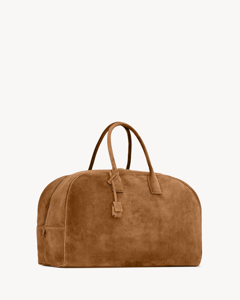 riesige BOWLING Reisetasche aus Veloursleder