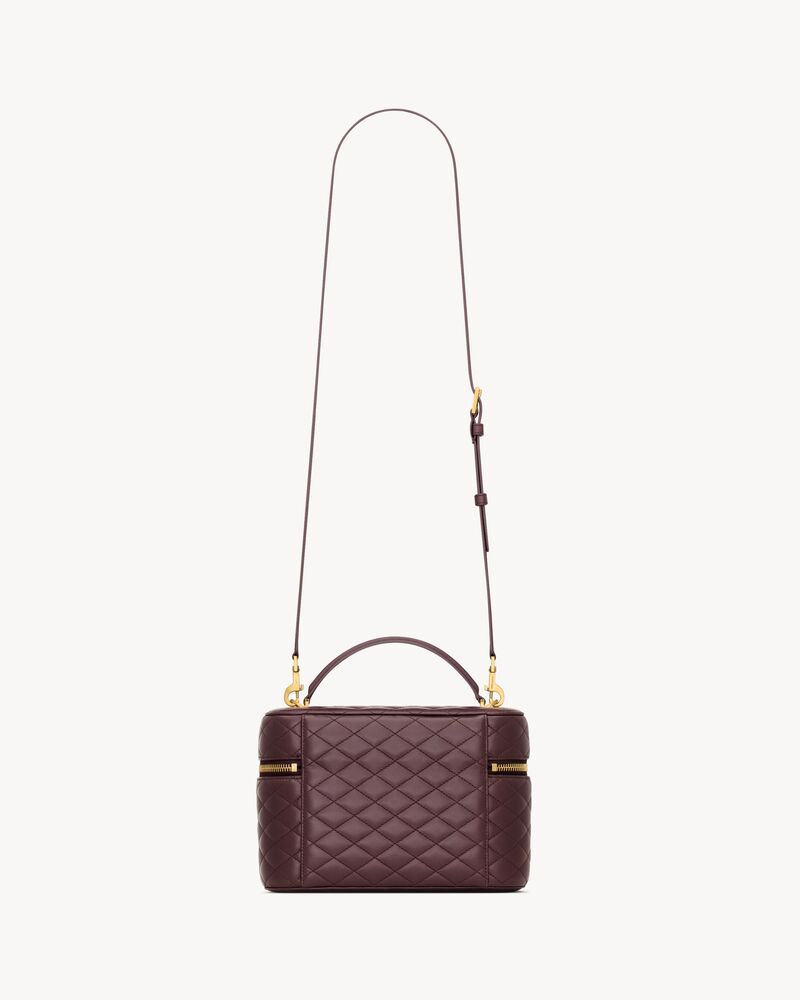 GABY large vanity bag in lambskin