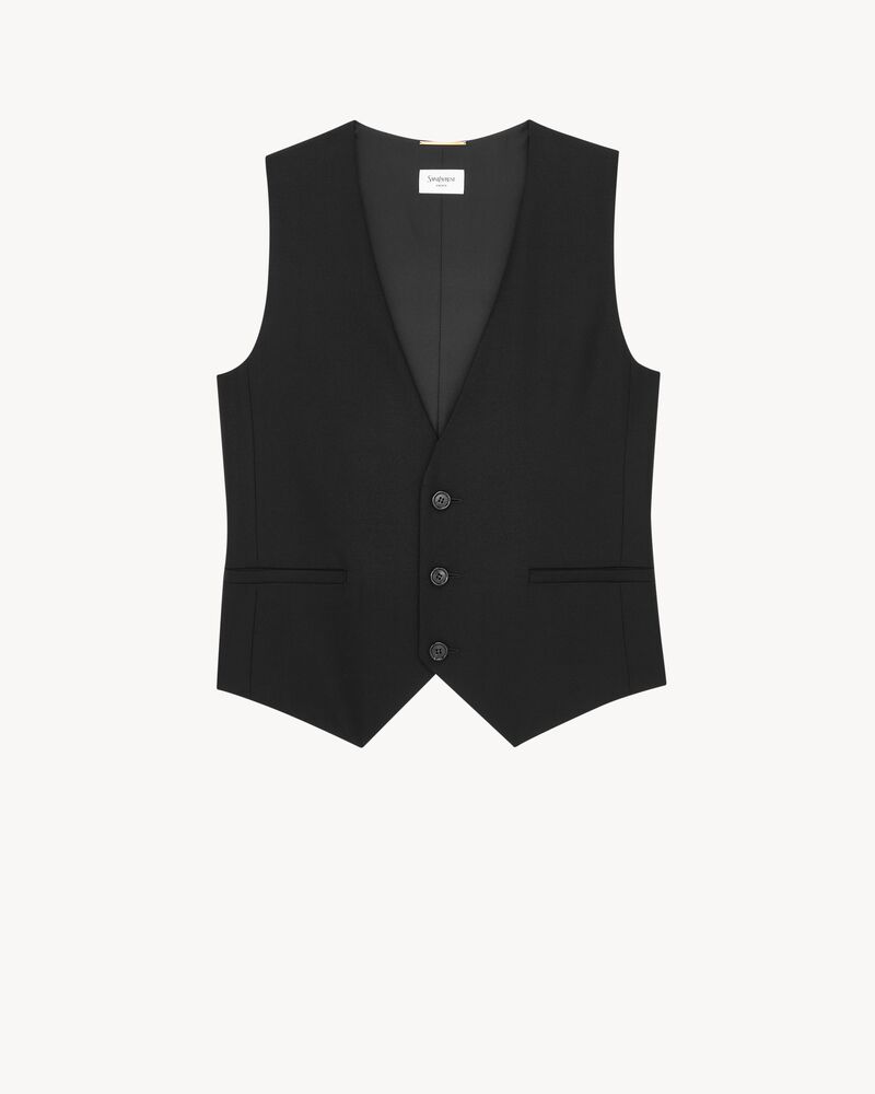vest in cashmere