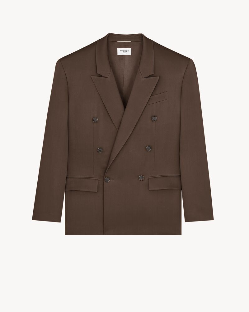 jacket in silk duchess satin