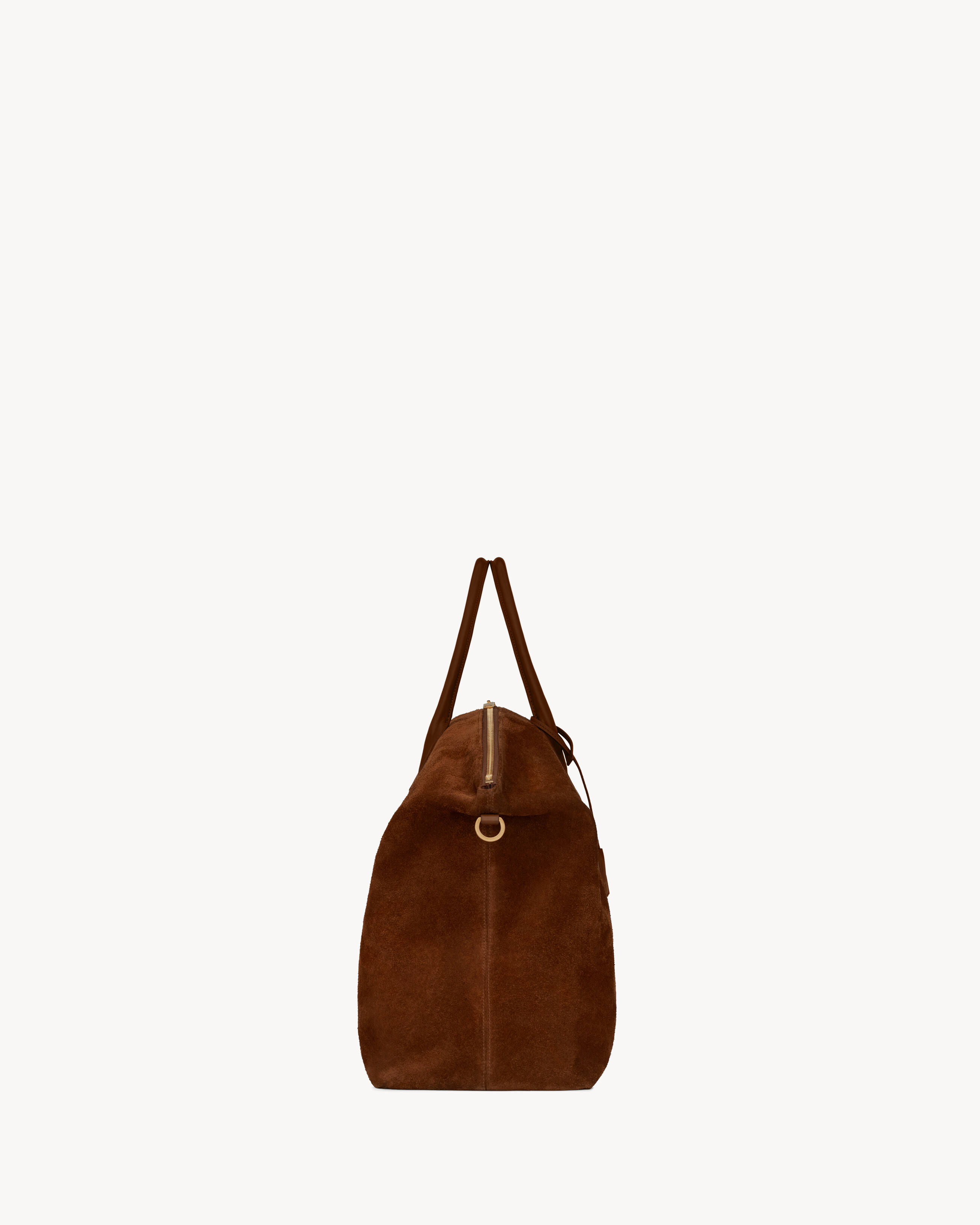Bowling Tote in suede