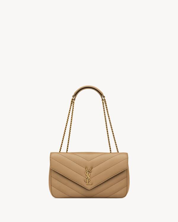 LOULOU medium in MATELASSÉ lambskin