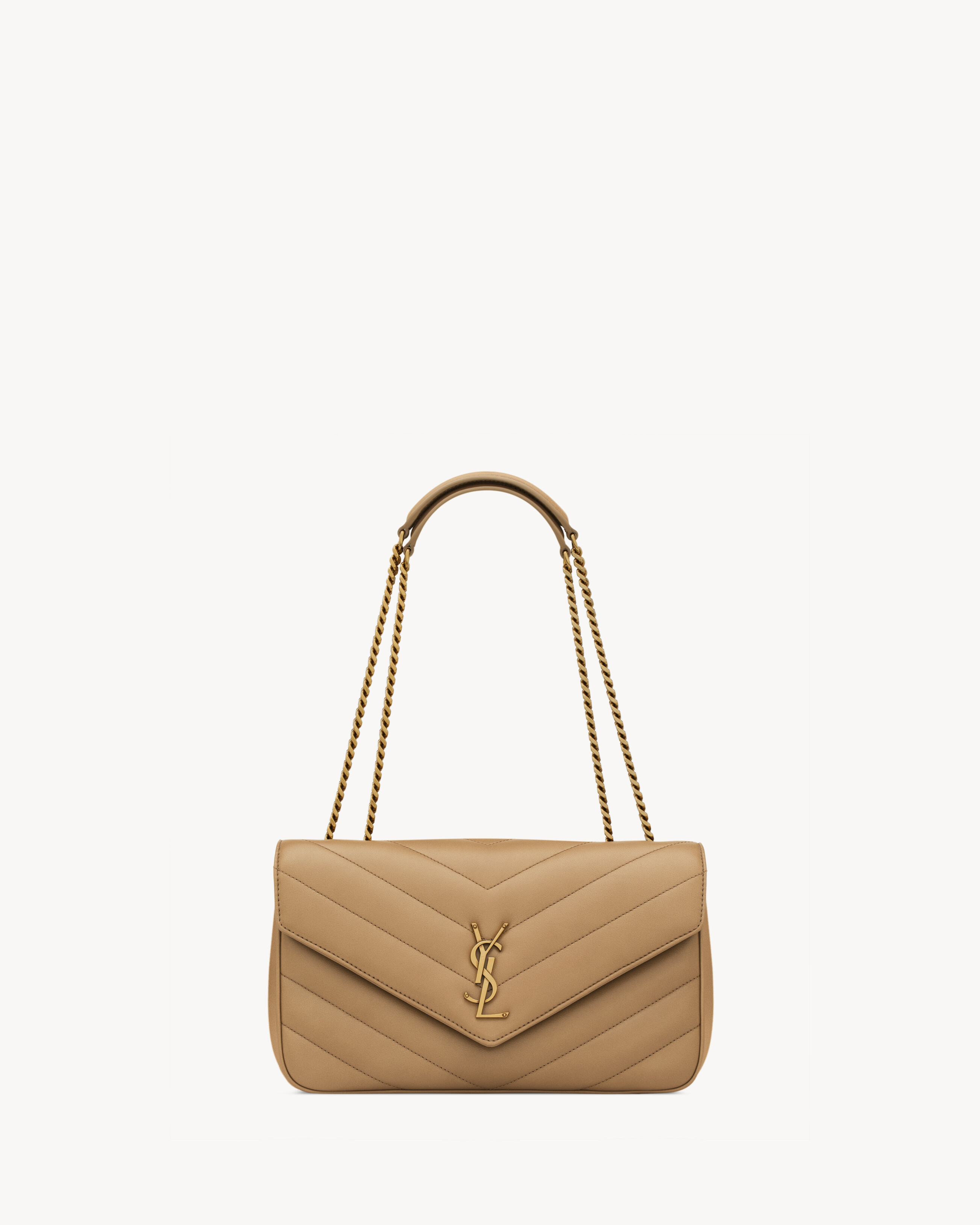 LOULOU medium in MATELASSÉ lambskin