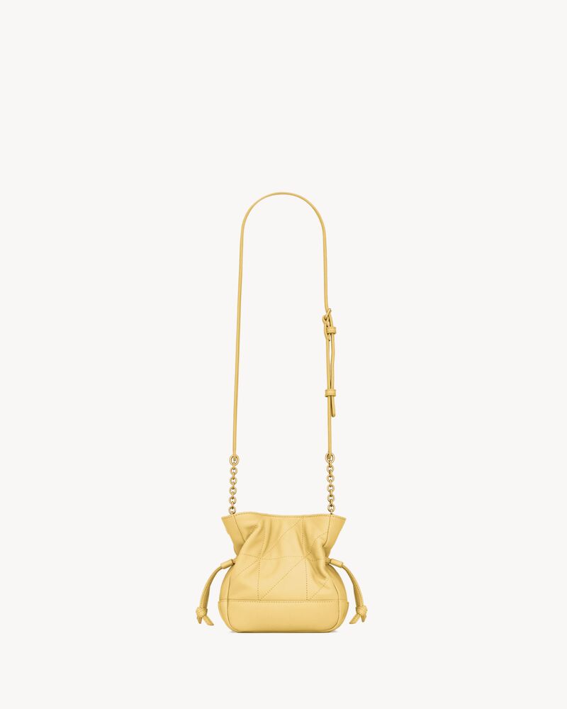 JAMIE mini shoulder pouch in lambskin