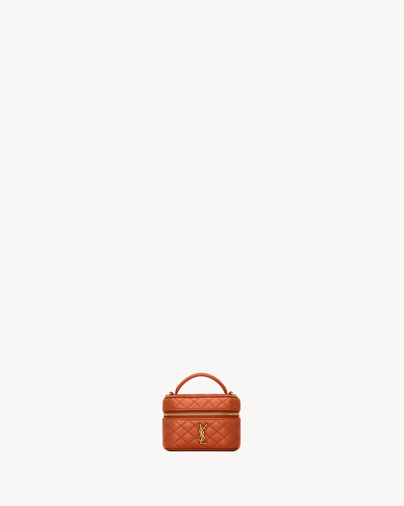 GABY micro vanity bag in lambskin