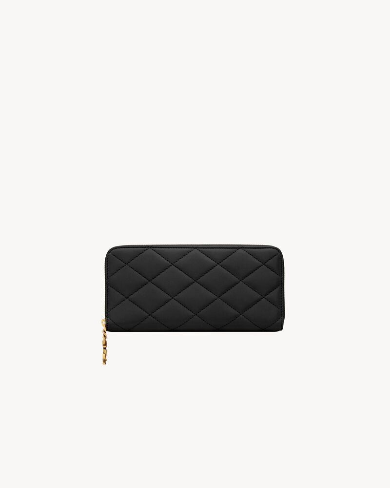 CASSANDRE BIJOU zip wallet in lambskin