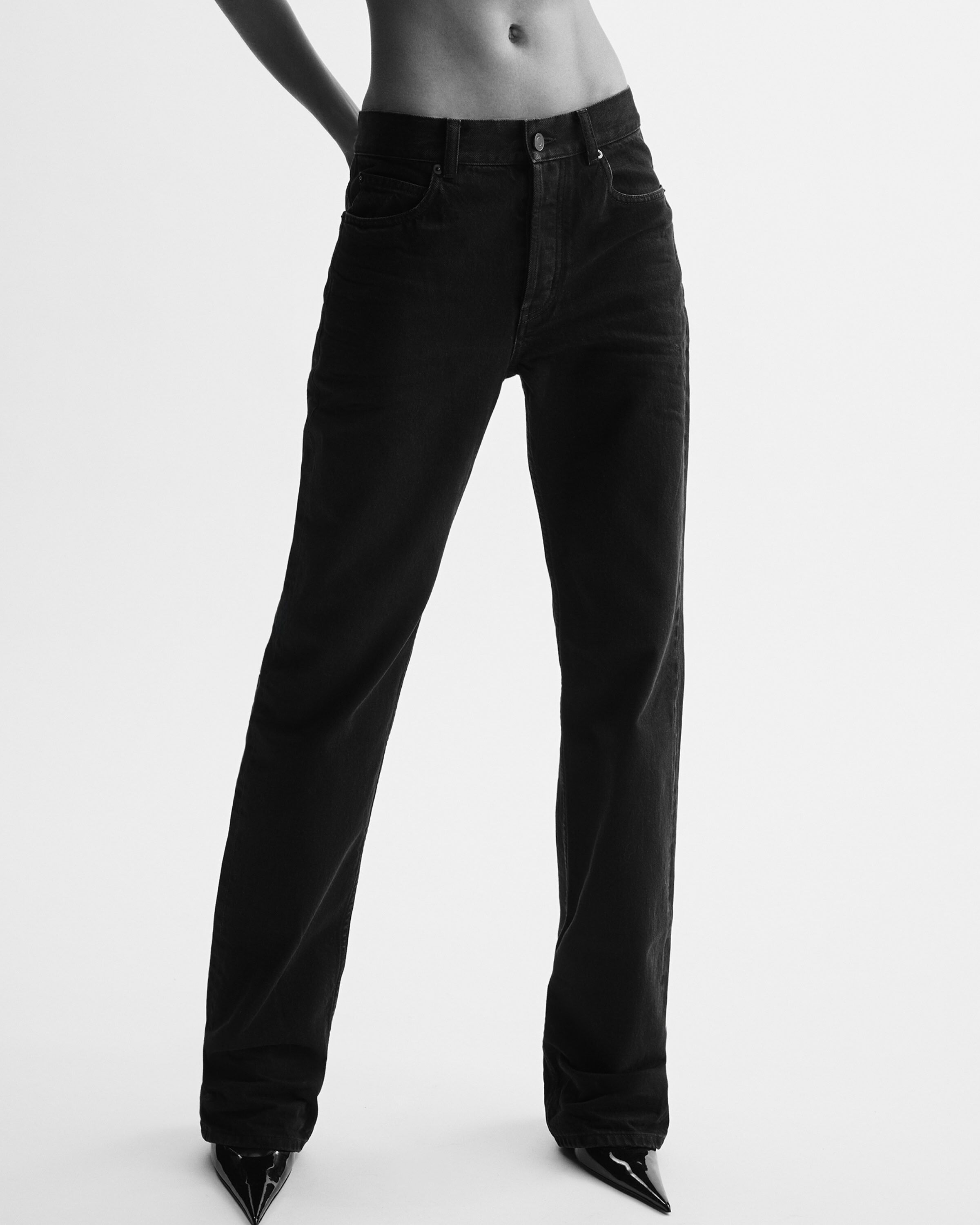 NICO mid-rise straight jeans