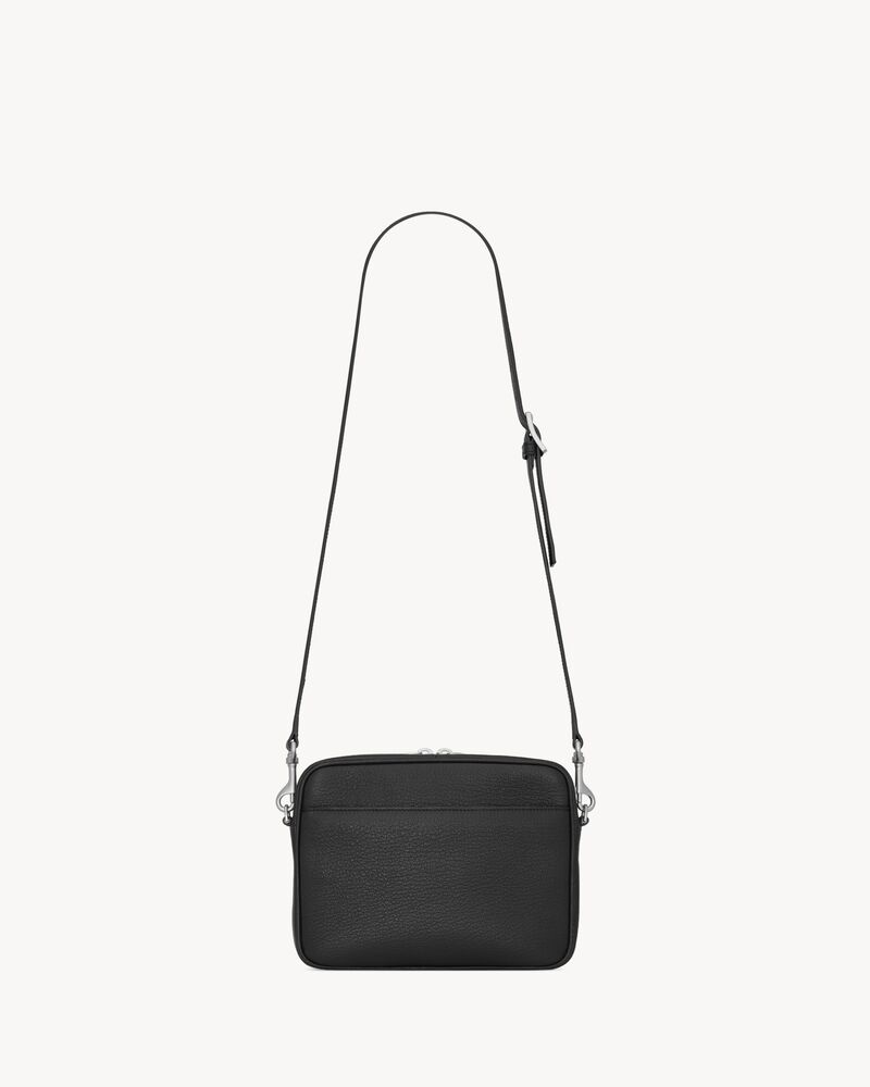 SAINT LAURENT small camera bag in grained leather