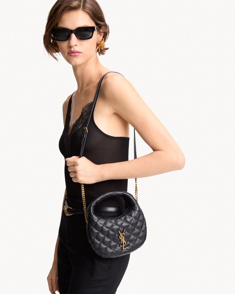ICARINO mini en cuir nappa matelassé