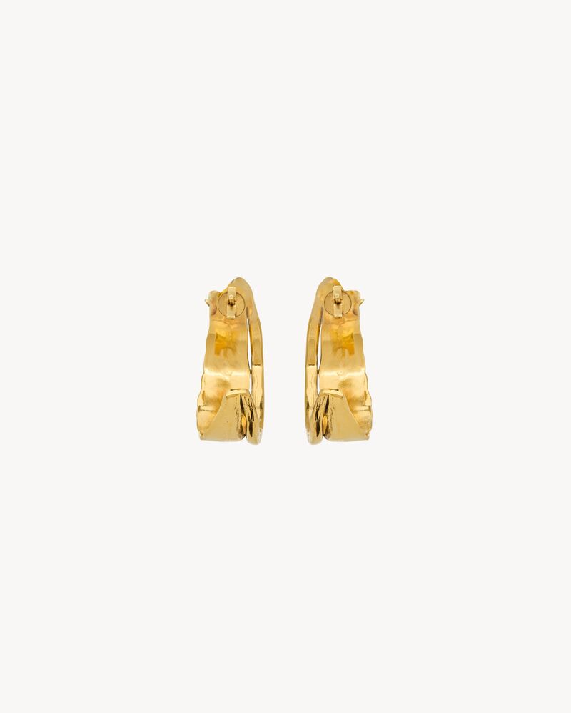 small CASSANDRE earrings in metal