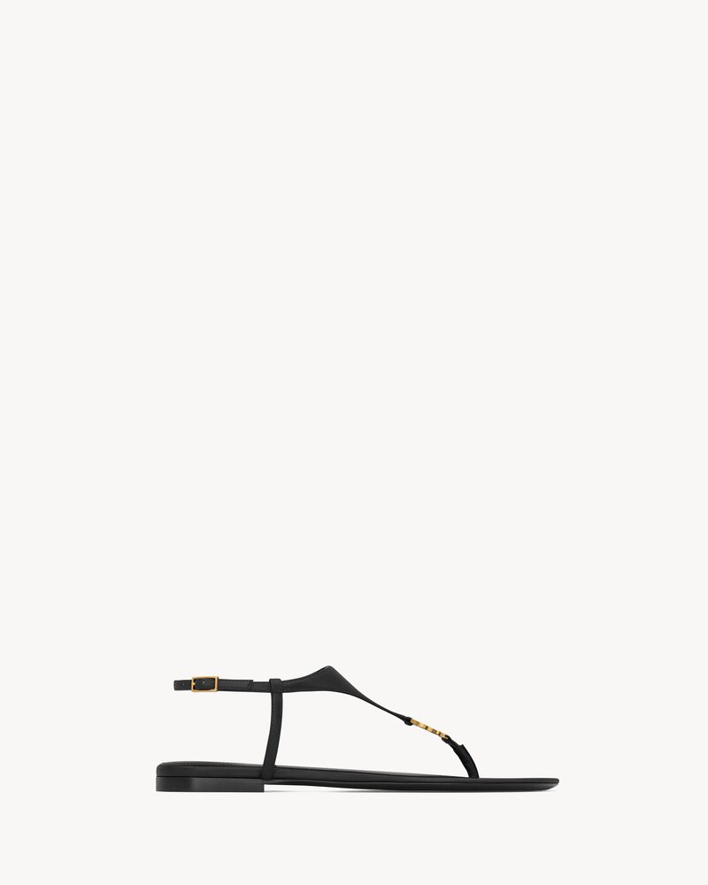 CASSANDRA sandals in smooth leather