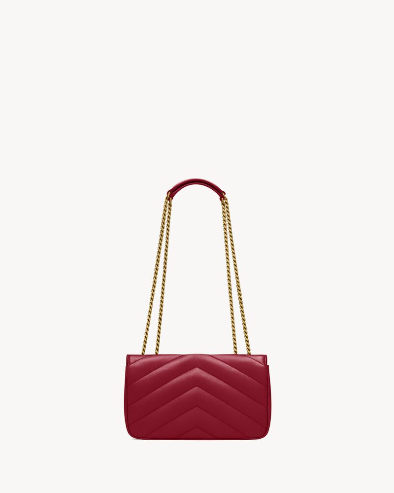 LOULOU small in MATELASSÉ lambskin