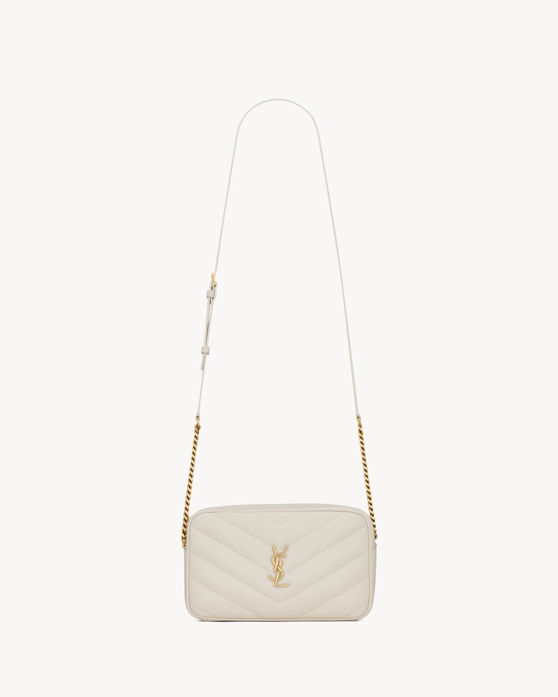 LOULOU camera bag in MATELASSÉ lambskin