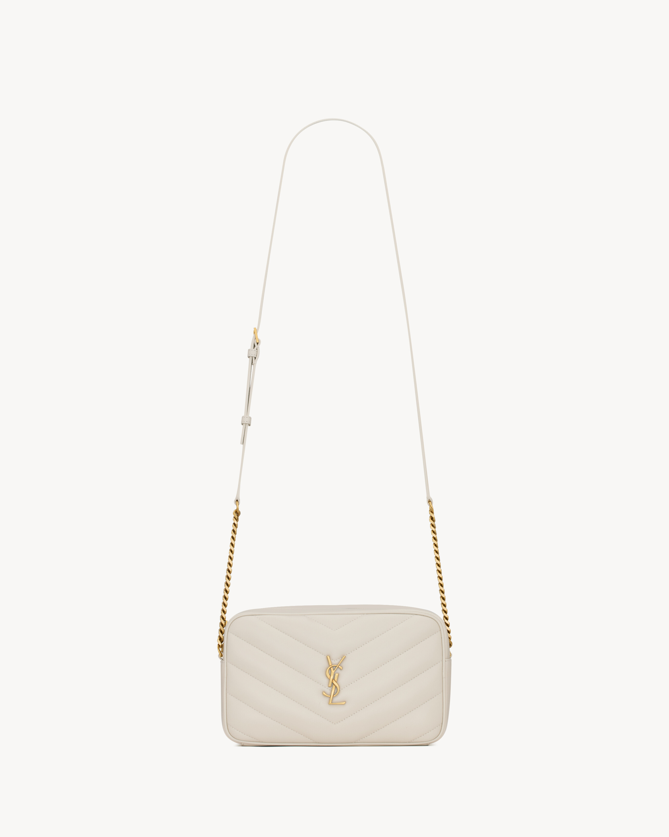 Bolso cámara LouLou de piel de cordero "Matelassé"