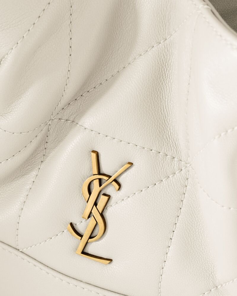 JAMIE mini shoulder pouch in lambskin in Beige | Saint Laurent