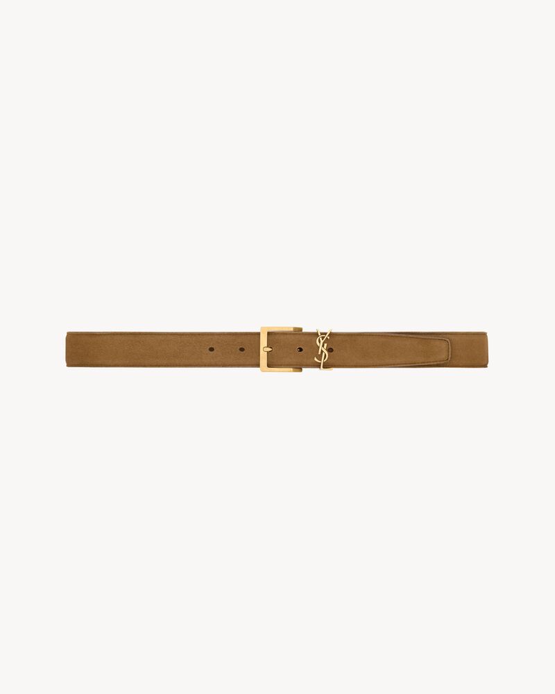 CASSANDRE VADIM belt in suede