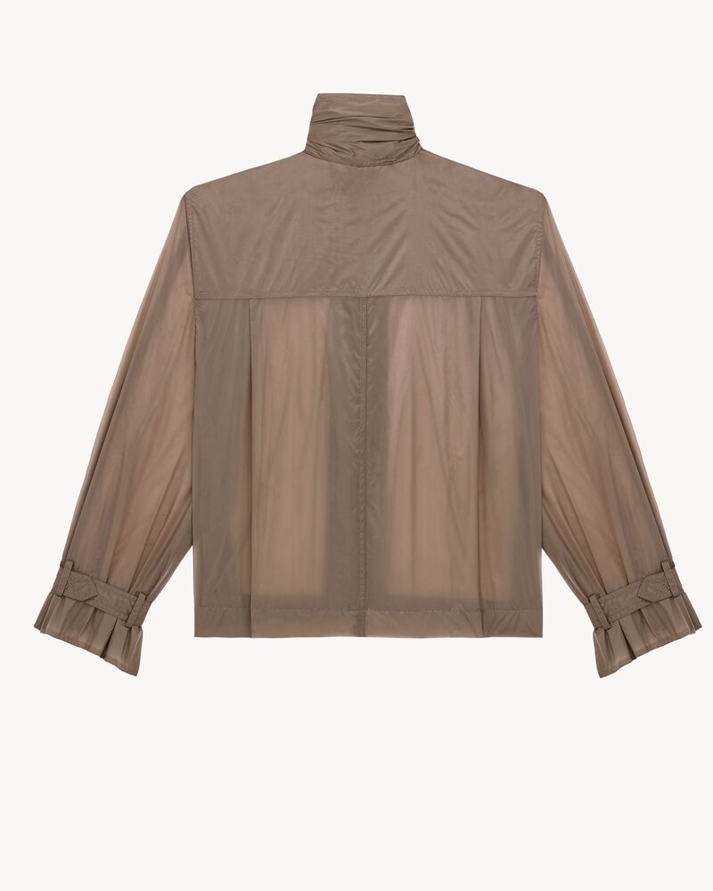 lavallière blouse in nylon