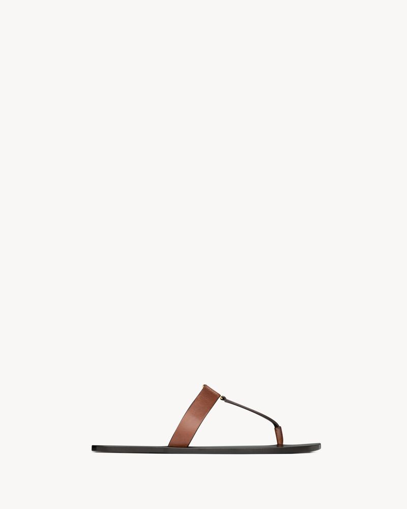 BABYLONE slides in smooth leather