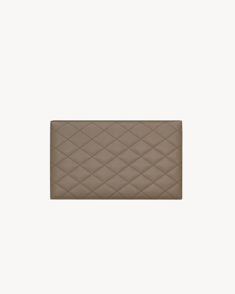 PARIS pouch in GRAIN DE POUDRE leather