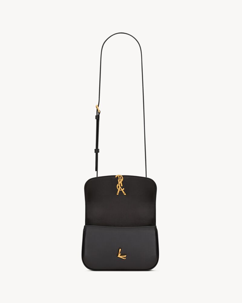 SOLFERINO mini top handle in BOX SAINT LAURENT in Black | Saint