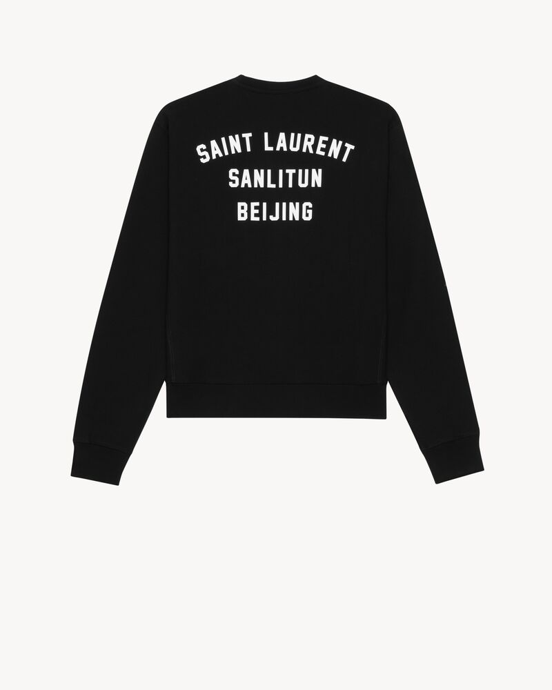 SAINT LAURENT BEIJING SWEATSHIRT