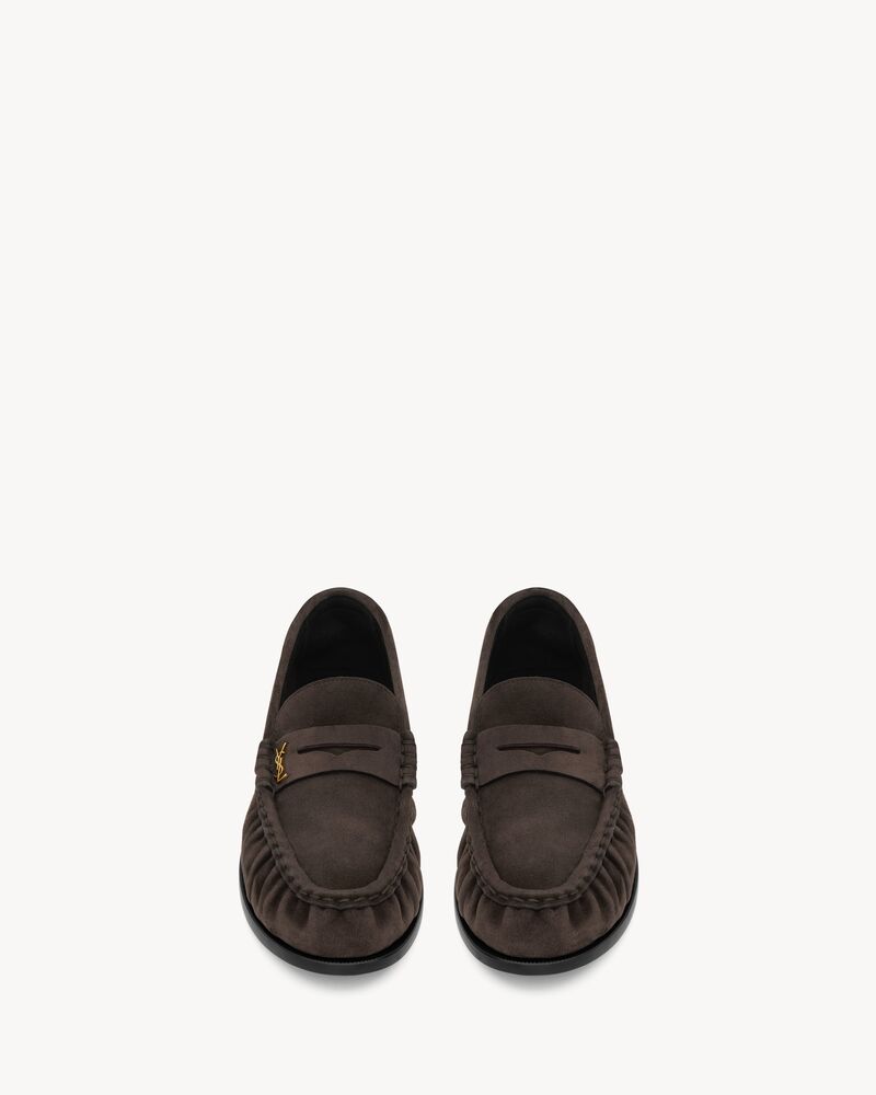 LE LOAFER Supple aus Veloursleder
