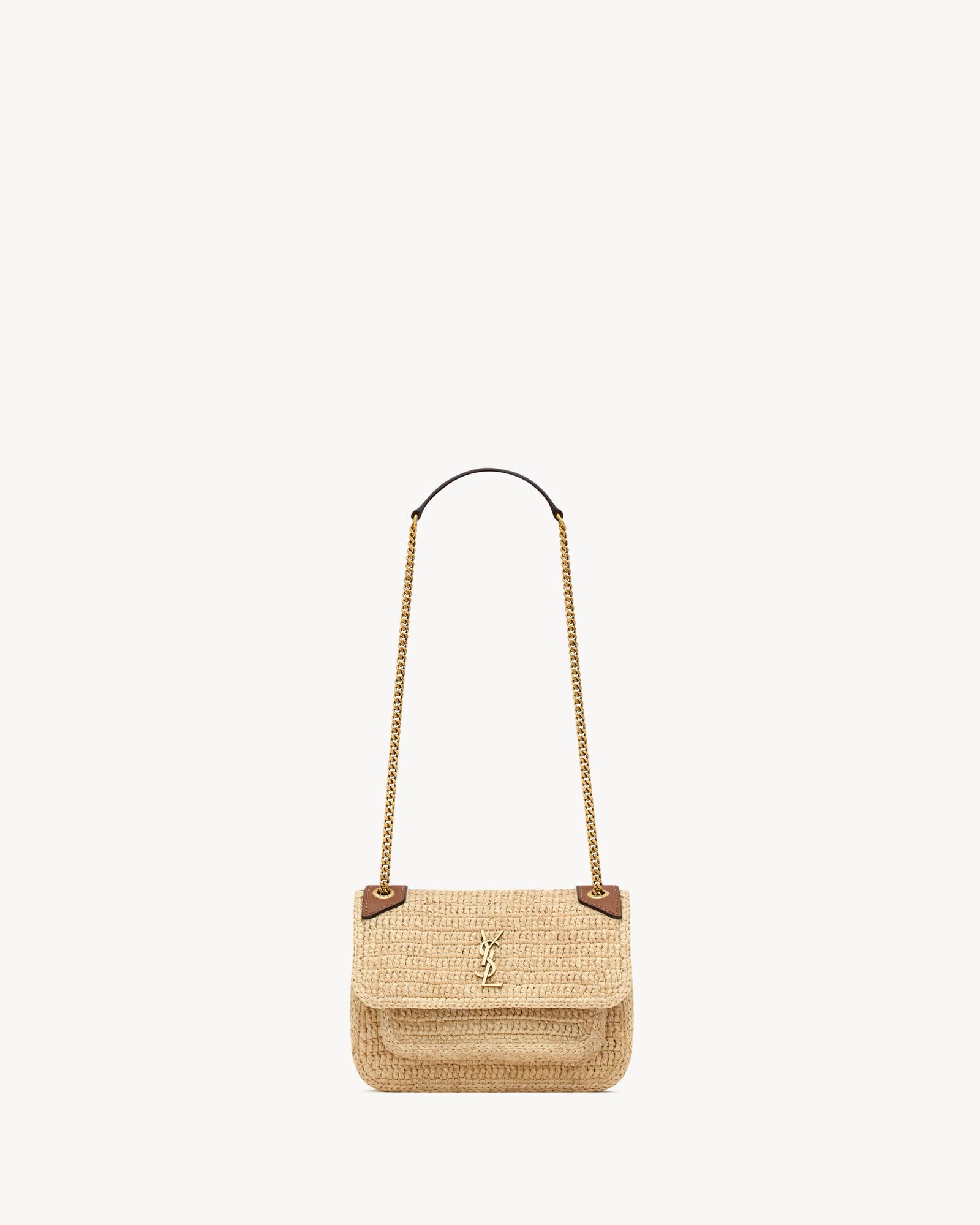 NIKI mini in raffia — 838536GAAFY2791