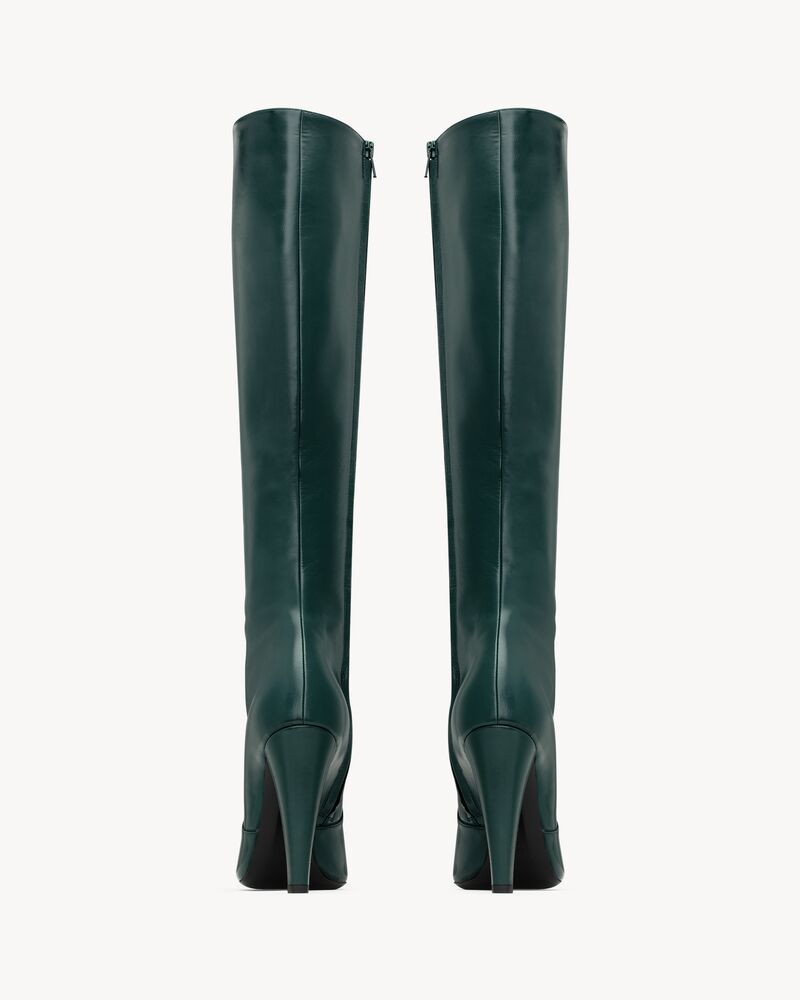 77 boots in smooth leather