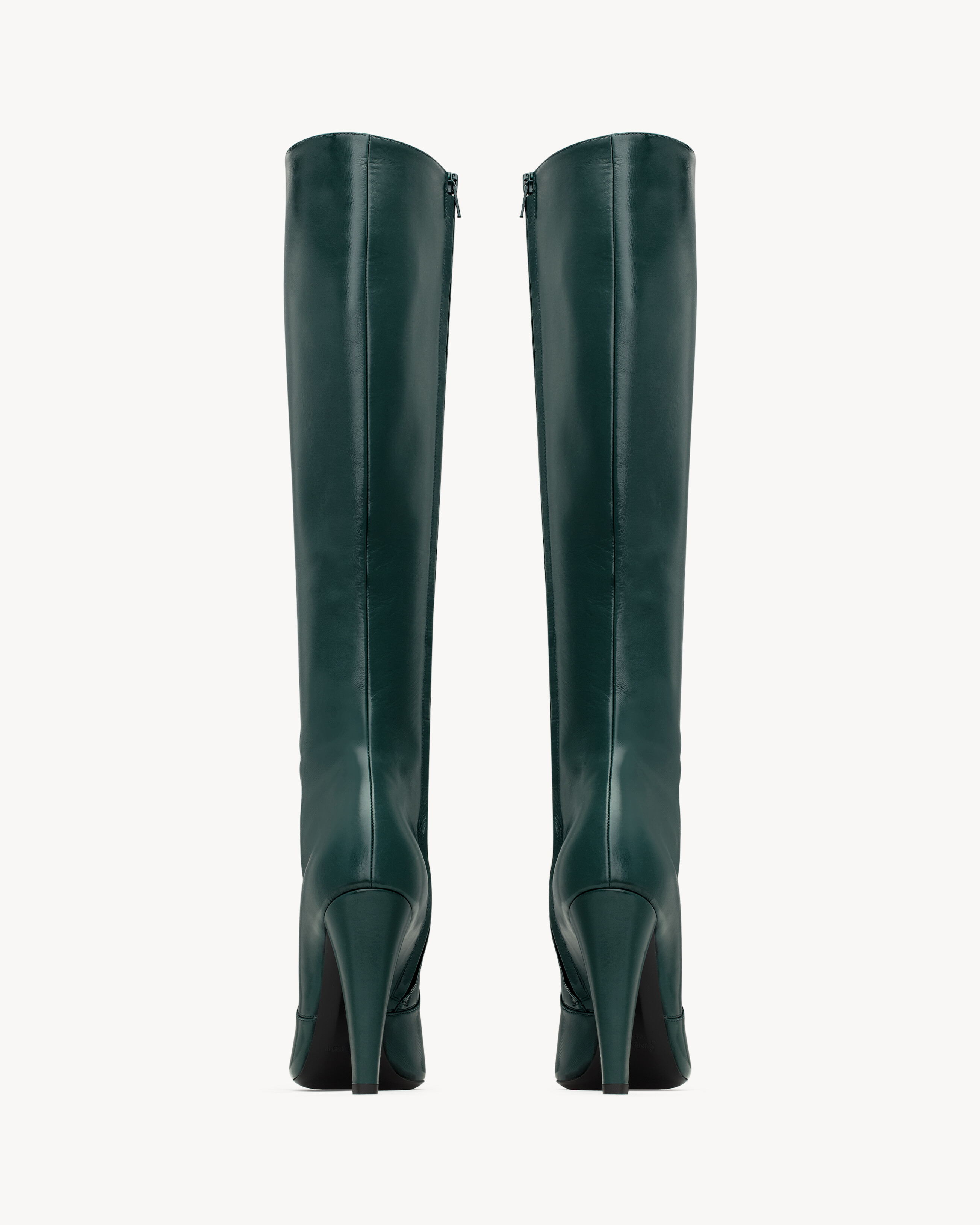 77 boots in smooth leather