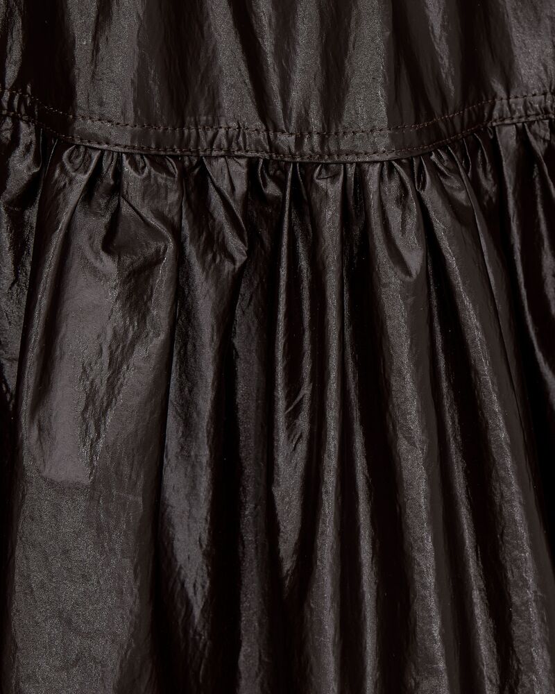 saharienne prairie dress in coated cotton