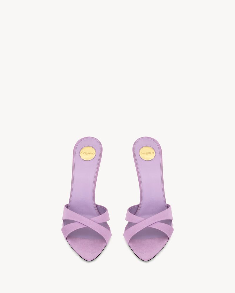 KIRAT sandals in satin crepe