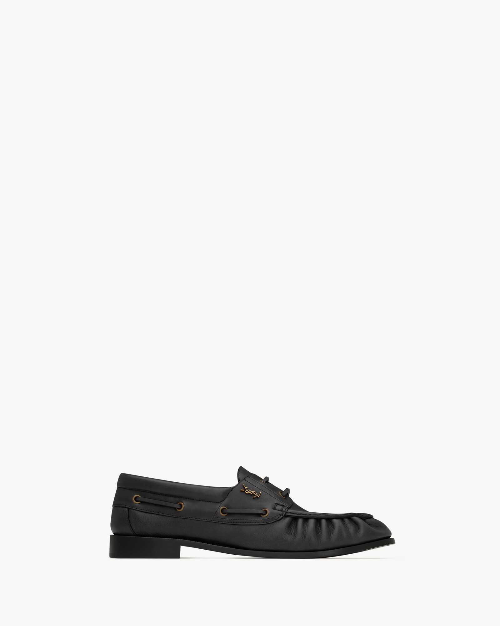 LE LOAFER BATEAU in smooth leather — A002HL25VAA1000