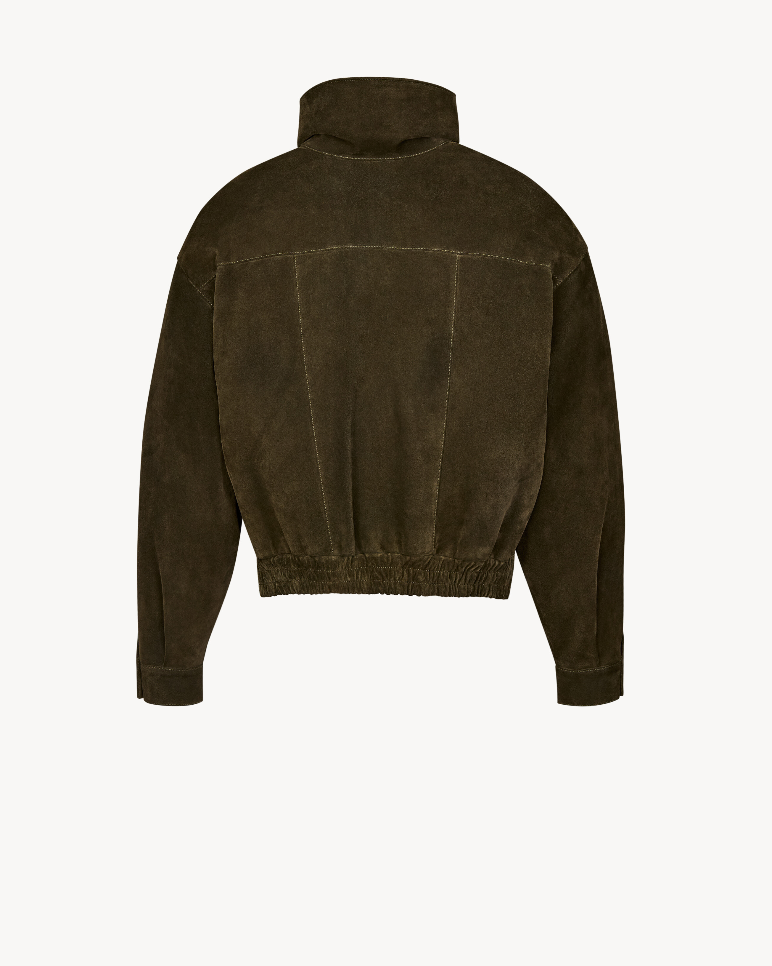 jacket in vintage split leather