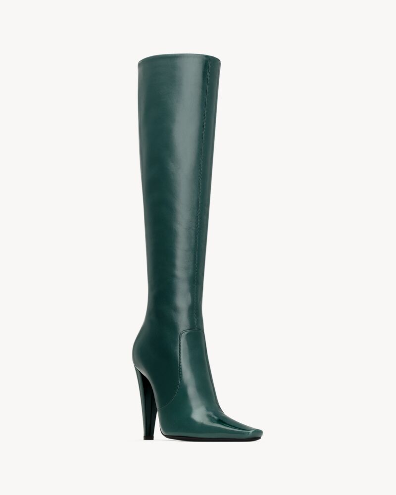 77 boots in smooth leather