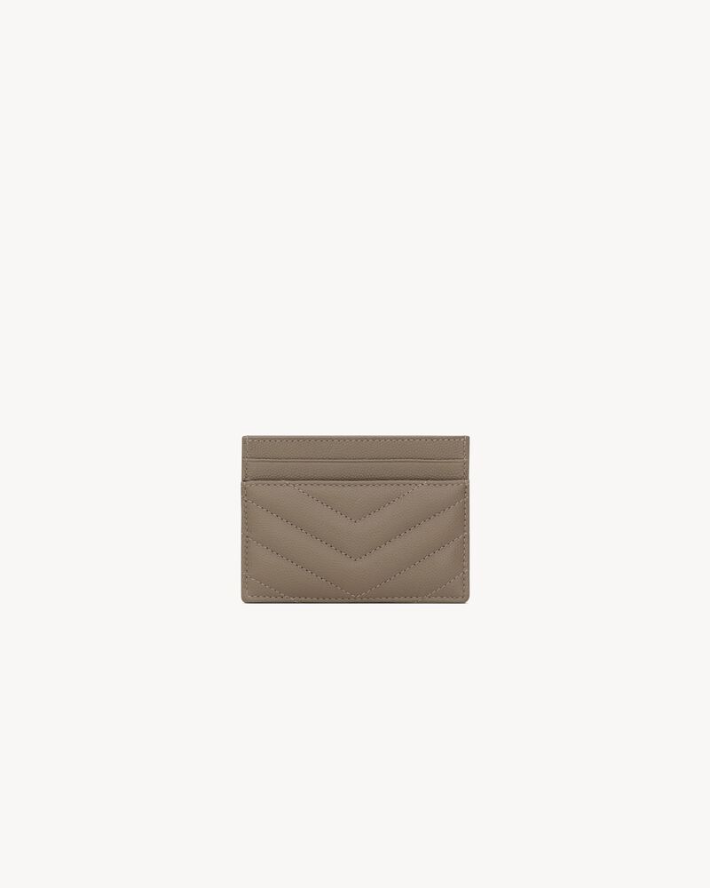 CASSANDRE card case in GRAIN DE POUDRE leather