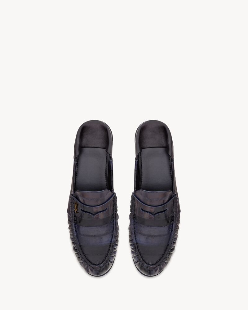 LE LOAFER鰻魚皮可摺疊樂福鞋