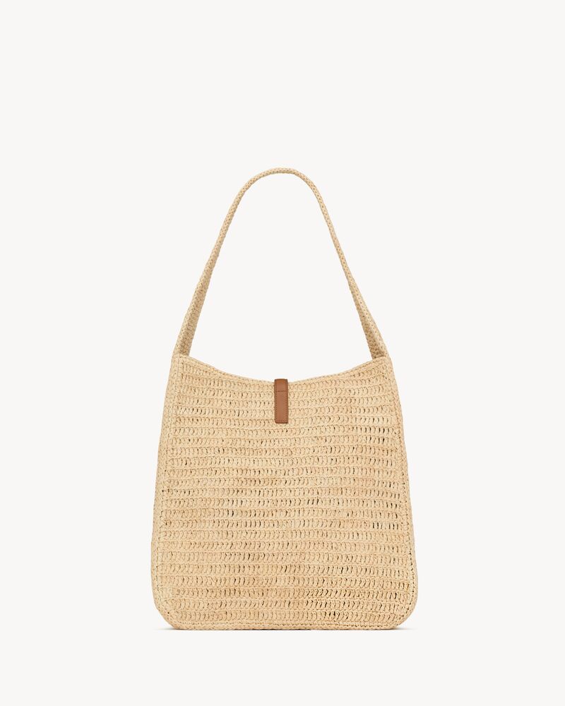 LE 5 À 7 supple large in raffia