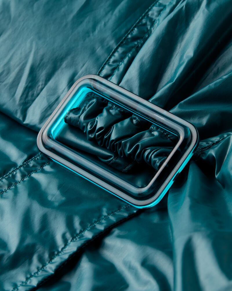 lavallière trench coat in nylon