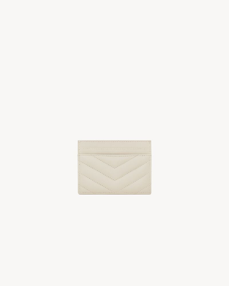 CASSANDRE MATELASSÉ card case in lambskin