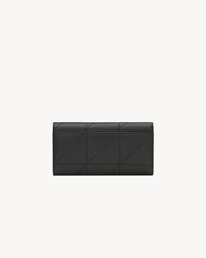 JAMIE large flap wallet in lambskin