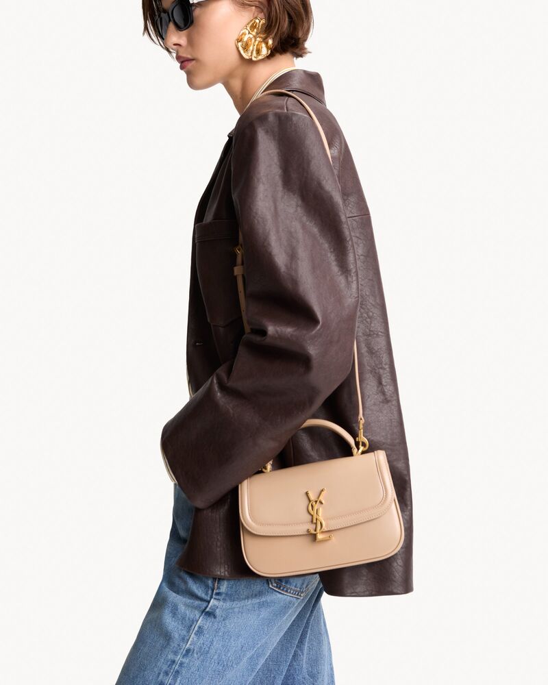 SOLFERINO mini top handle in BOX SAINT LAURENT