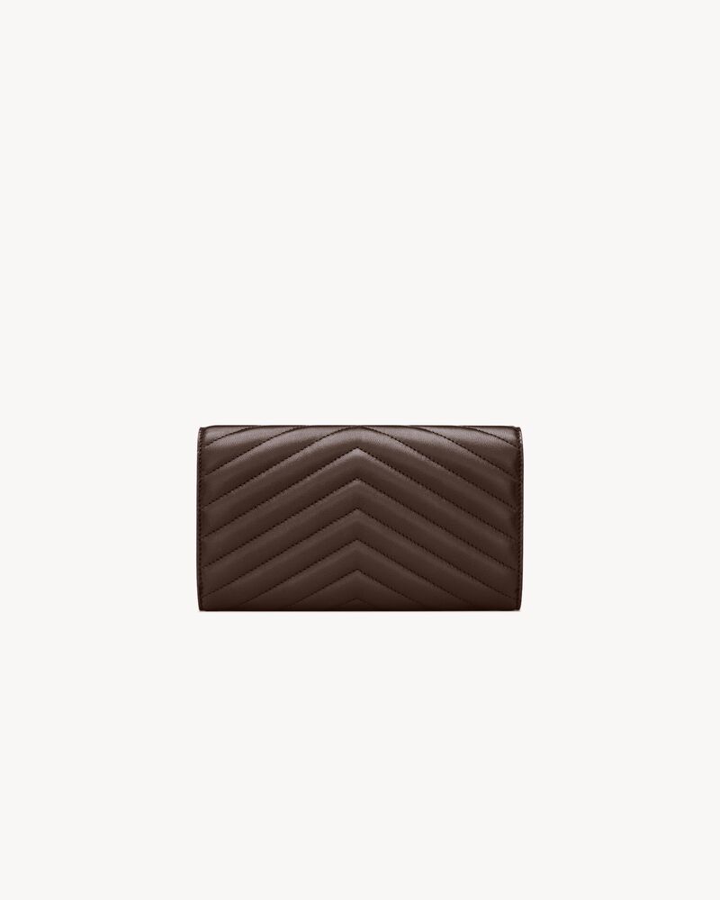 CASSANDRE large flap wallet in lambskin