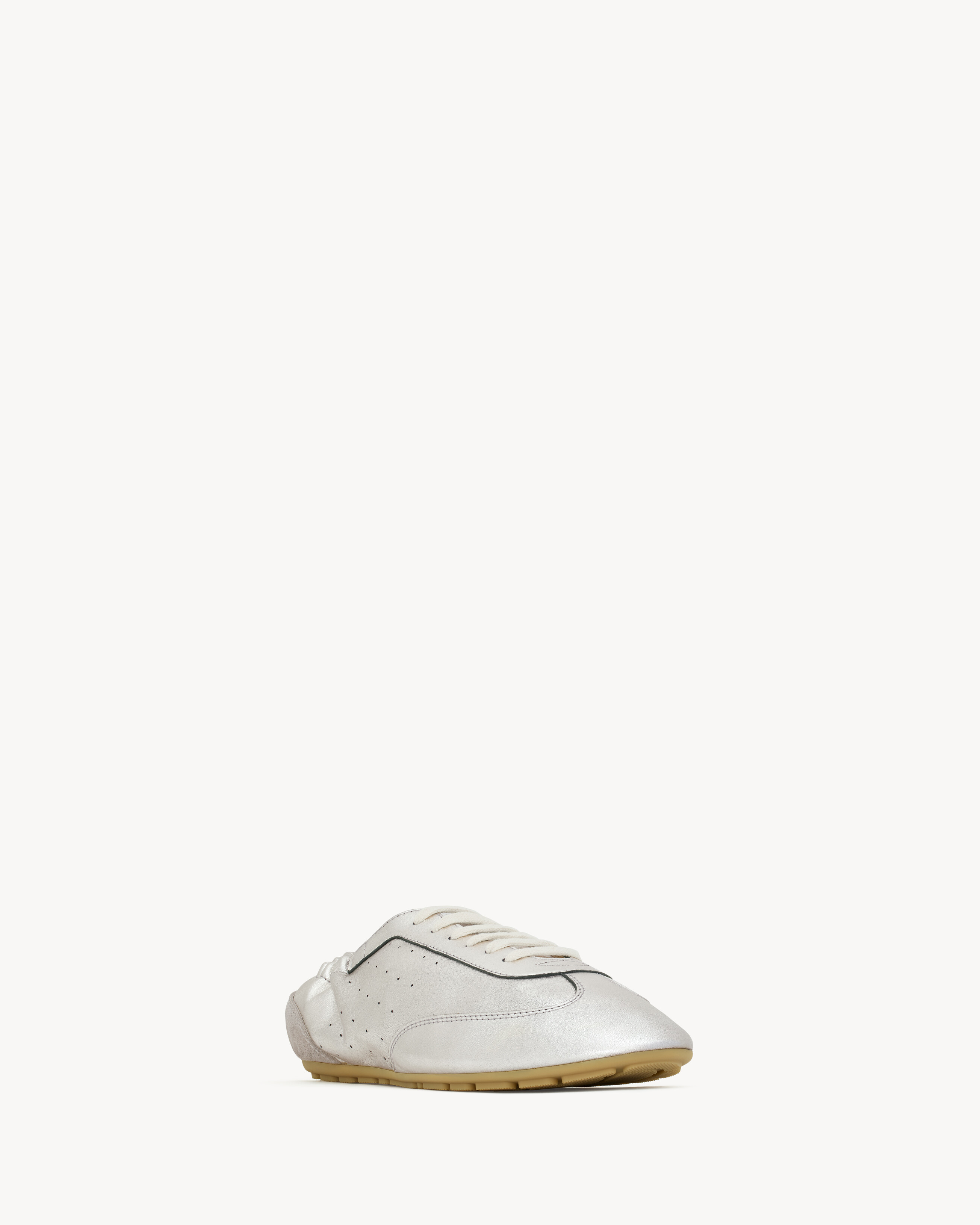 LEWIS sneakers in metallic leather and suede
