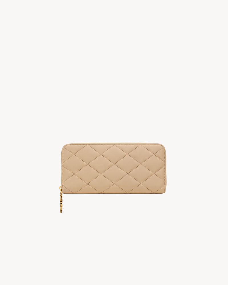 CASSANDRE BIJOU zip wallet in lambskin