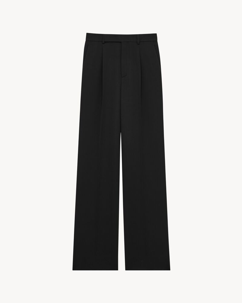 fluid pants in grain de poudre