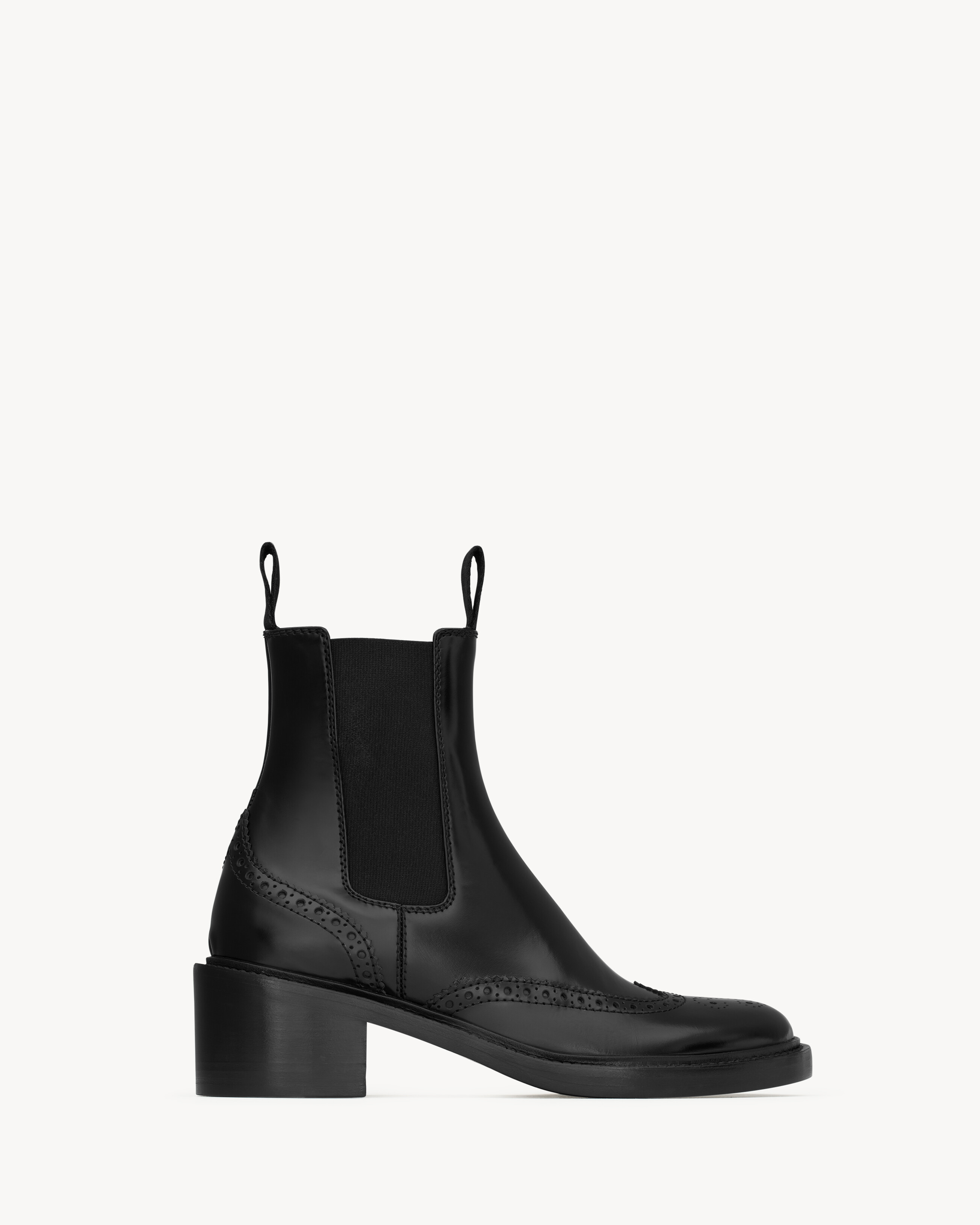 VINCENT Chelsea boots in smooth leather