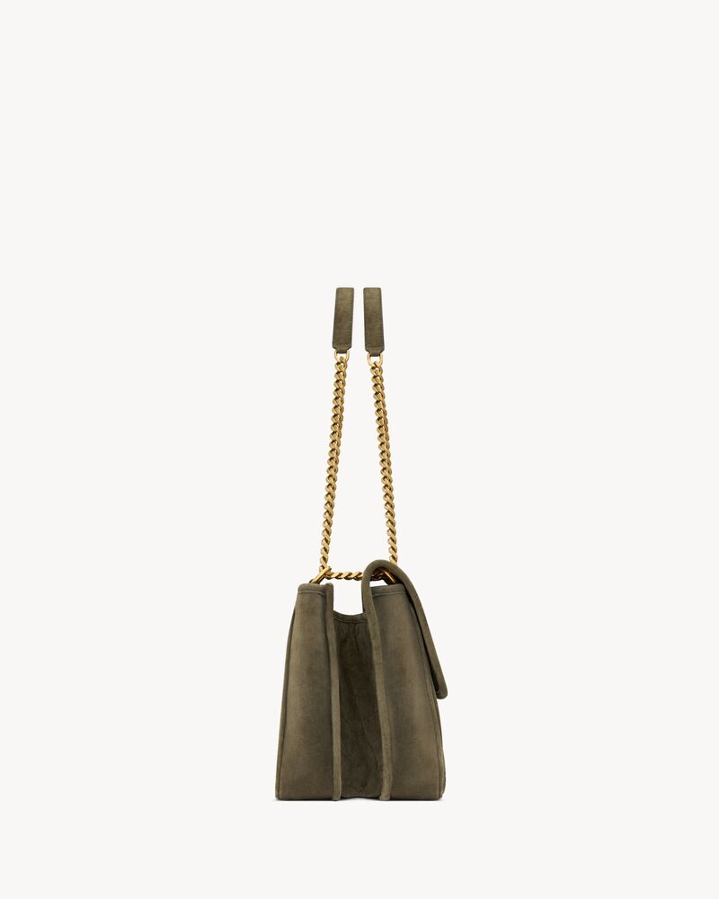 NIKI TRIPOUCH in suede in Brown | Saint Laurent | YSL US | ID